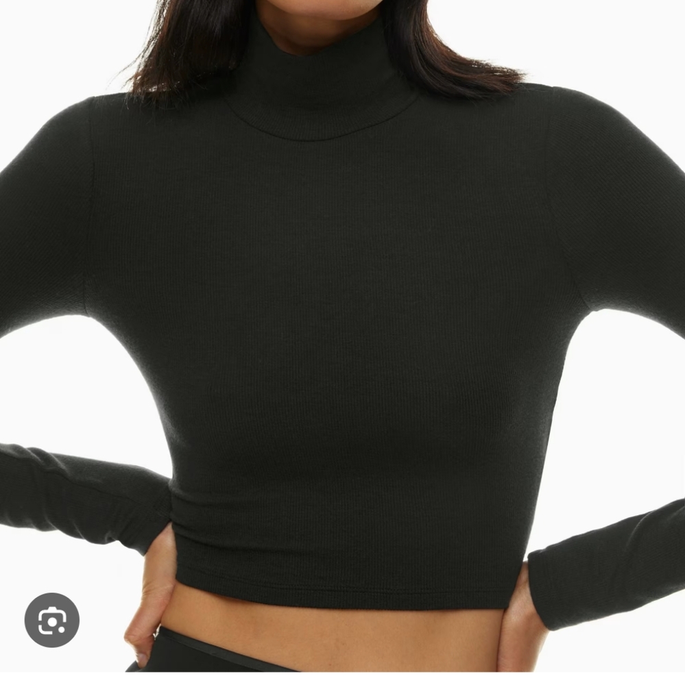 Wilfred Only Waist (cropped) Turtleneck in Black